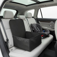 Double-Layer Dog Car Seat Waterproof Pet Car Bed Wear-Resistant Pet Travel Bed Foldable