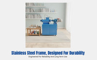 Vacuum Clay Mixer, Stainless Steel Pug Mill, Pottery Slab Machine for Studio, School, Workshop