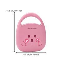 Top Handle Propulsion Swim Board Floating Electric Swim Board Cartoon Face Electric Swimming Kickboard Plastic