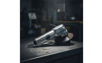 Pneumatics Sander with Side Handle High-Speed Pneumatics Disc Sander Easy to Operate for Surface Finishing, Workshop