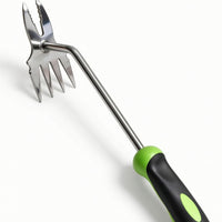 Weeding Tool with 4 Tines Handheld Hand Weeder Ergonomic for Garden, Homeowners