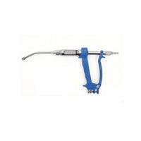 Livestock Syringe with Bottle Attachment Metal Continuous Transparent Livestock Syringe for Veterinarians, Herders, Farms, Barns
