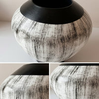 Decorative Vase Sculptural Tabletop Vase Irregular for Entryway, Decorators