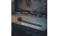 Long-Reach Ratchet Wrench Extension Bar Slim Extension Bar with Ratchet Head Compact Tool Sturdy for Tight Areas, Engine Bays