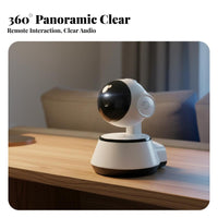 360 Degree Camera Motion Detection Pan Tilt Home Camera Remote Viewing for Homeowners, Small Business Owners, Living Room, Office, Nursery