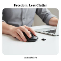Wide Compatibility Type-C Wireless Plug and Use USB C Wireless Lightweight Pointing Device Ergonomic Design for Apple Laptop Users, Office Workers, Travelers, Travel, School, Home