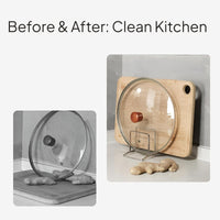 304 Stainless Steel Cutting Board Rack, Multi-Functional, Anti-Slip