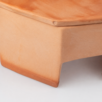 Leopard Gecko Shelter, Reptile Shelter, Hideout, Moisturizing, Terracotta, 2-Pack