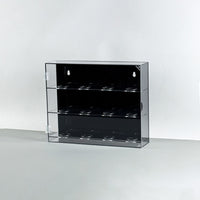 Ball Display Case Clear Wall-Mounted Display Case Transparent Holder for Sports Fans, Clubhouse