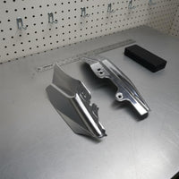 2 Pieces Exhaust Heat Guard Easy to Install Side Fairing Cover for Touring