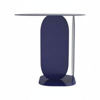 Modern Design Dual-panelPanel Base Table Minimalist Aesthetic Nightstand Space-Saving Household Furniture Multipurpose for Apartment Dwellers, Homeowners, Interior Decorators, Living Room, Bedroom, Entryway, Office