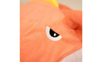 Photo Prop Anglerfish Hat PP Cotton Filled Soft Aquatic Creature Costume Hat Single Size Fits Most Funny Aquatic Creature Head Mask Conversation Starter for Children, Adults, Performances, Parties, Festivals