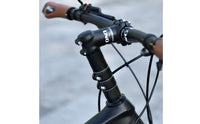 Cycle Handlebar Riser Flared Top Cap Bike Handlebar Extender Adjustable Stem Extension Secure Clamp Adjustable Bike Stem Riser