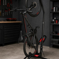 Space-Saving L-Shaped Cycle Stand Sturdy Upright Bike Stand Heavy Duty Freestanding Bike Rack Secure for Apartment