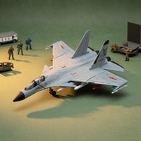Movable Parts Y-20 Transport Plane Model Pull-Back Action Transport Aircraft Replica Lights and Sounds Diecast Cargo Airplane Includes Display Represent Boys, Kids, Collectors