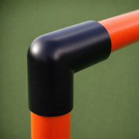 Training Hurdles for Football Agility, Foldable Speed for Gym Workout, Lightweight for Kids and Coaches, Orange