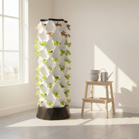Soilless Gardening Growing Vertical Planter Multi-Layer Design Hydroponics Growing Setup Automatic Water Circulation Soilless Gardening