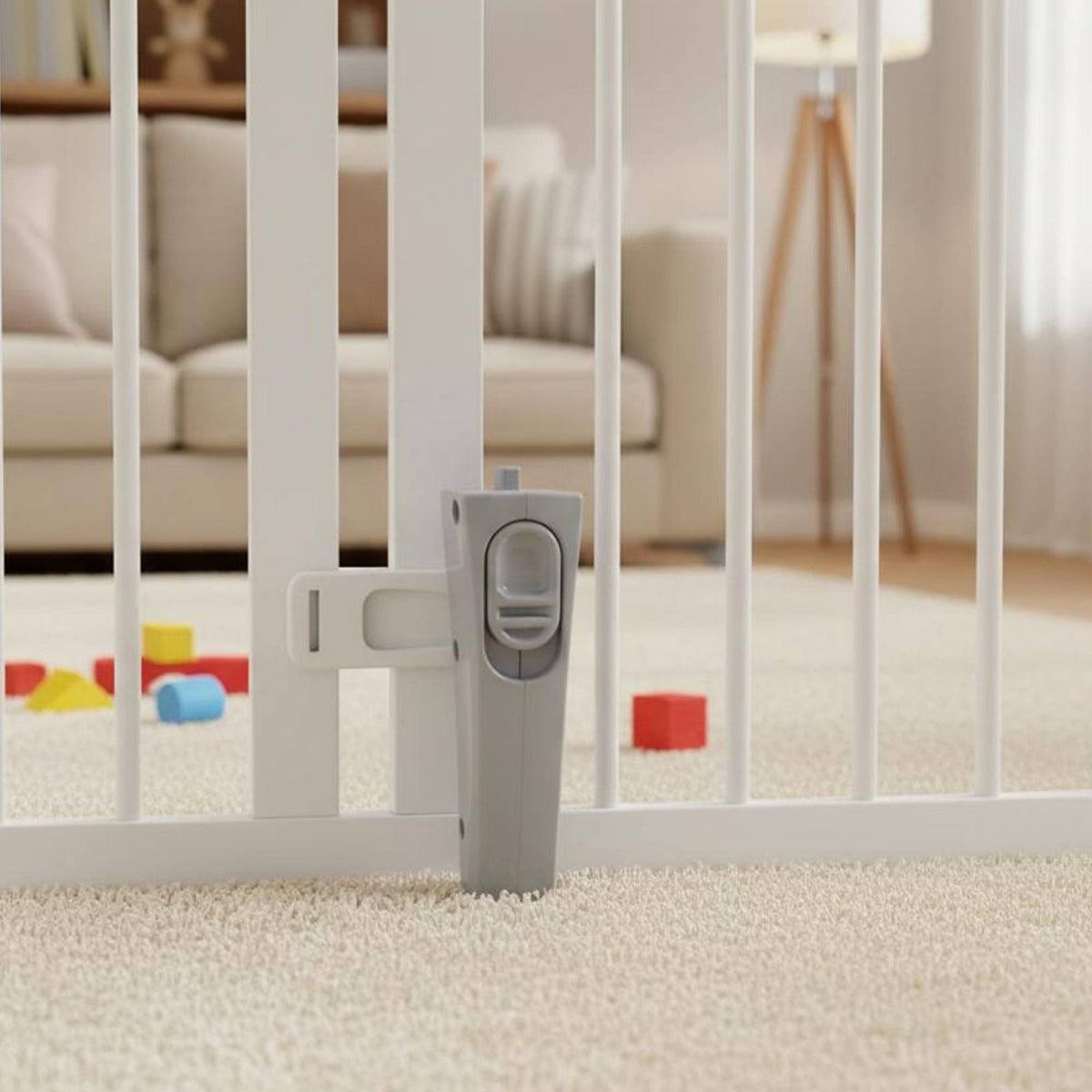 Gate Replacement Lock Easy Installation Child Gate Latch Mechanism Exact Match Childproofing Supplies