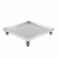Portable Planter Tray Heavy-Duty Plant Pot Tray with Casters Leak-Resistant Planter Base for Gardeners, Homeowners, Patio, Balcony