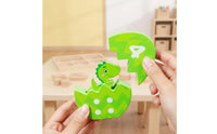 Dinosaur Egg Puzzle Child-Centered Number Color Matching Toy Fine Motor Skills Egg Matching Puzzle for Preschoolers, Kids, Home Education