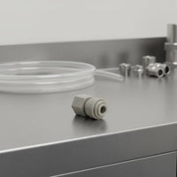 Food-Grade Reducer Tee Fitting Double Seal Push Fit Tube Connector Leak-Proof