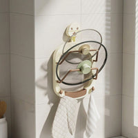 Lid Rack, Kitchen Supplies, Cutting Board Temporary Holder, Wall Storage, No Drilling Required, Holder