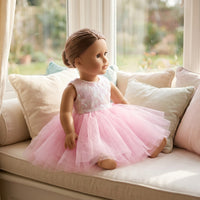 18-Inch Doll Clothes, Princess Dress, Doll Clothing Set, Great for Pretend Play and Girls' Gift