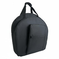 Large Capacity Double Shoulder Cymbal Bag Thickened Padding Padded Cymbal Backpack Portable for Practice Room