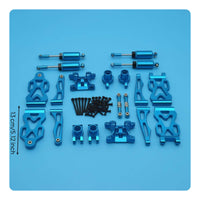 20 Pieces 1/16 Scale Metal Upgrade Kit 1/16 Scale Shock System Kit Wear Resistant