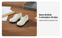 1/6 Scale Doll Shoes High-Quality PVC 1/6 BJD Shoes Realistic Laces for Hobbyists, Scenes