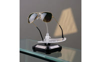 Rotating Display Stand Cordless Solar Display Stand Small for Window Displays