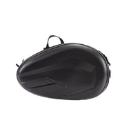 Waterproof Hard Saddle Bags with Mounting Brackets Wear-Resistant Motorcycle Hard Saddle Bags Carbon Fiber Style Motorcycle Bag with Strap Mounting Long-Lasting for Commuters