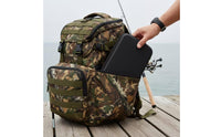 Fishing Accessory Case Portable Zippered Gear Organizer Sturdy for Boat, Anglers