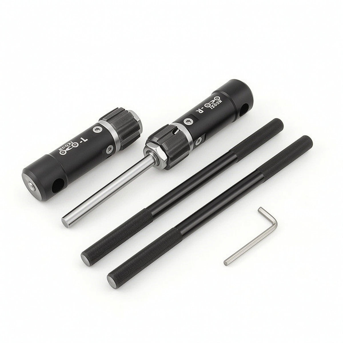 Knurled Bottom Bracket Thread Tap Repair Kit Precision Bottom Bracket Thread Repair Kit Sturdy Manual for Mechanics, Hobbyists, Workshop