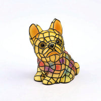 Mosaic Dog Night Light Cute Dog Lamp Cordless Puppy Night Light Cozy for Children, Bedside Table