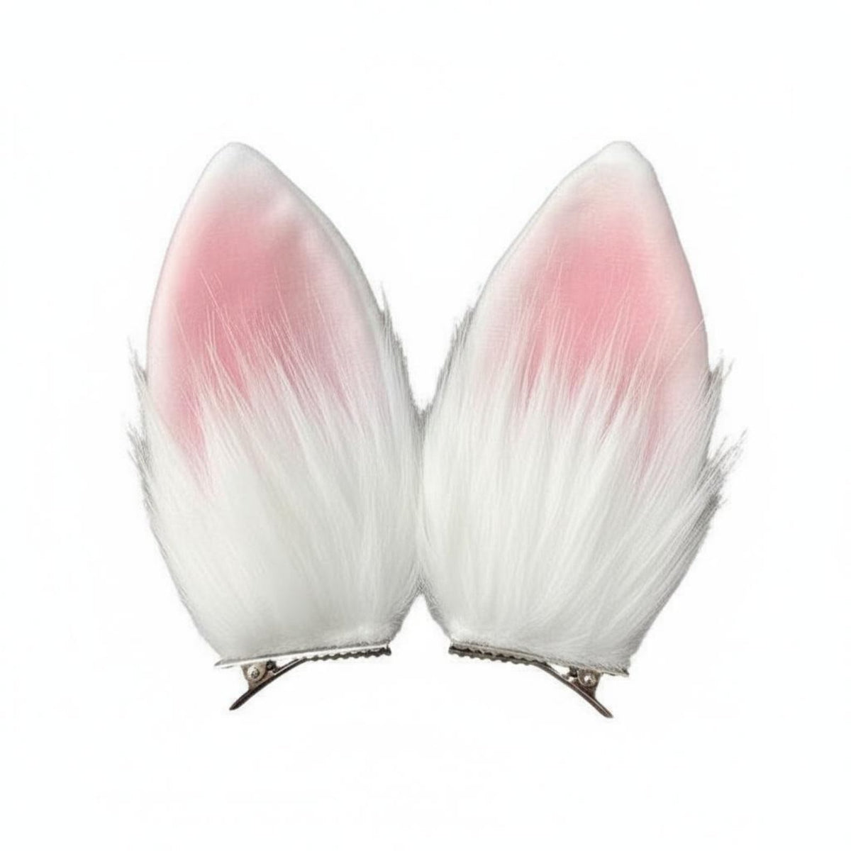 2 Pieces Soft Hare Ear Fastener S Ancient Design Hare Ear Hair Fastener S Creature Ears Cute Design Costume Headwear Easy To