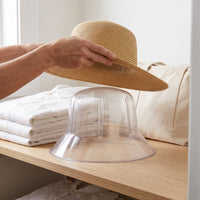 PVC Hat Holder Stand for Fedora and Bucket Hats - Organizer and Shaper