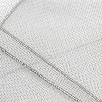 Square Drain Basket Kitchen Sink Drainer, Stainless Steel Sink Rack with Retractable Drainer, Modern Minimalist Vegetable Washing Organiser