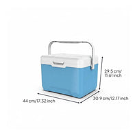 Insulated Ice Storage Bin Food Grade Portable Chilled Container Thick Insulation Layer Outdoor Gear for Street Vendors, Drivers, Market Stall, Camping
