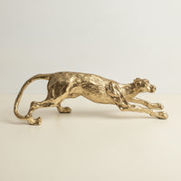 Figurine Sleek Sculpture Elegant Animal Statue for Collectors, Office