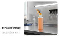Graduated Spray Bottle Large Capacity Resistant Spray Bottle Plastic Spray Dispenser Multipurpose Refillable Dispenser