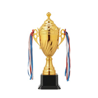 Metal Trophy with Base Custom Engraved Trophy Cup Award Engravable Professional for Athletes, Sports Tournaments