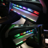 Interior Car LED Strip Lights Slim LED Strip Lighting Linear for Dashboard