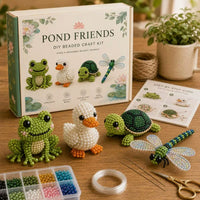 3D Beaded Animal Craft Kit - DIY Bead Art Set