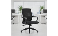 Ergonomic Mesh Office Chair Height-Adjustable Computer Chair Reclining Rolling for Professionals