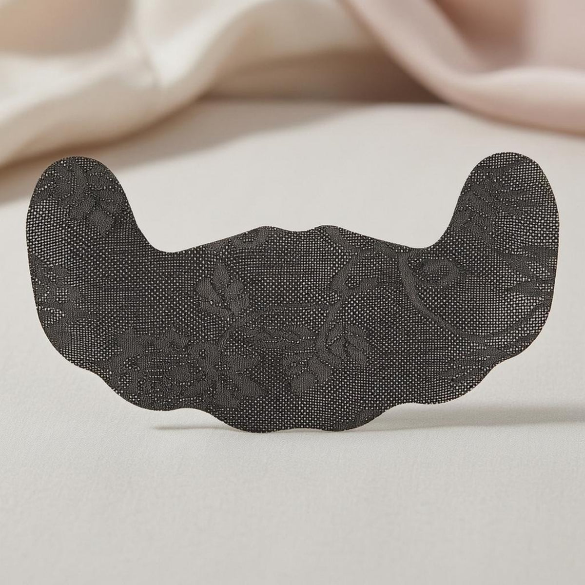 Contoured U-Shaped Chest Pad Thin Self-Adhesive Chest Pad Textured