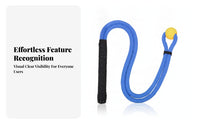 Braided Golf Swing Training Rope Strap Fastening Golf Swing Training Aid Portable Design Sporty for Golfers