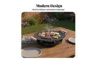 Easy to Clean Maifan Stone Grill Pan Multi-Cooktop Compatible Korean Barbecue Plate Fast & Even Heating for Campers, Outdoor, Camping