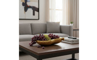Banana Tray Sculptural Banana Shaped Tray Modern for Coffee Table, Living Room