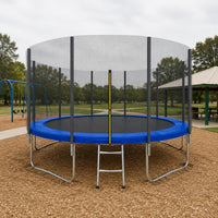 16 Ft jumping bed Thick Foam Padding Round jumping bed Tear-Resistant Play Equipment for Backyard